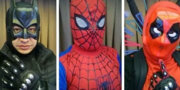 Maestro se disfraza todos los días de superhéroe para dar clases online