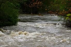 Derrame de aguas residuales en Río Hurón