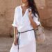Como combinar tus camisas largas y convertirlas en mini vestidos