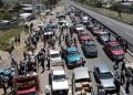 Robo masivo de encapuchados en autopista Puebla-Veracruz