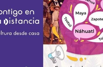 Recorre el mural Sueño de una tarde dominical en la Alameda Central con audio en náhuatl