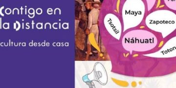 Recorre el mural Sueño de una tarde dominical en la Alameda Central con audio en náhuatl