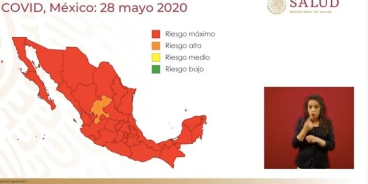 El 01 de junio arrancará ‘Nueva Normalidad’ con 31 estados en rojo