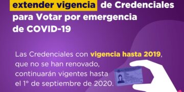 Si tu INE perdió vigencia puedes seguir usándola