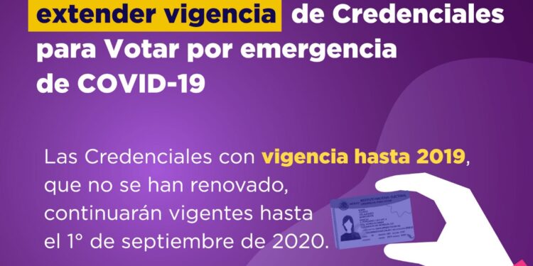 Si tu INE perdió vigencia puedes seguir usándola