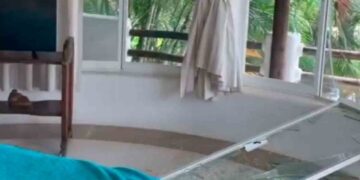 #Video Casa de Alejandra Guzmán en Oaxaca se destroza por sismo