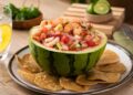 Ceviche de camarón fácil