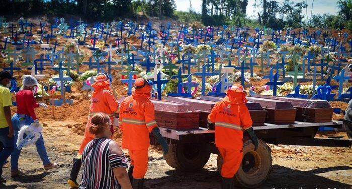 Brasil en caída libre ante COVID19