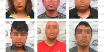 Capturan a 5 hombres y una mujer por ataque peligroso en SLP