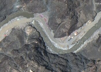 Imágenes satelitales muestran estructuras chinas cerca del choque fronterizo con India