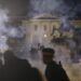 Incendios cerca de la Casa Blanca en las violentas protestas de Estados Unidos