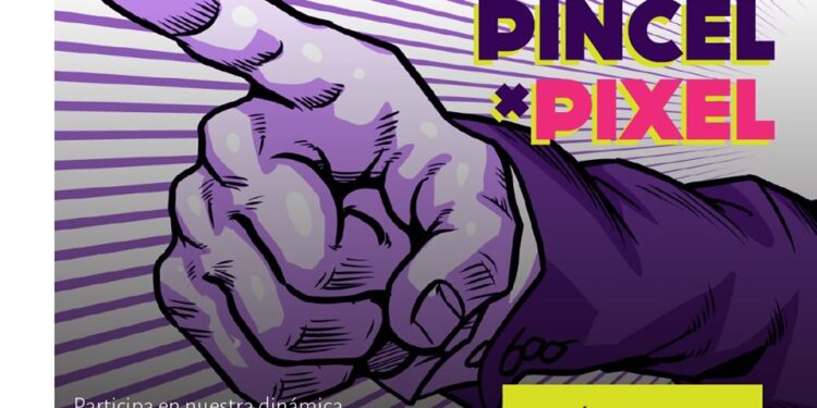 Invitan a crear cómics en nueva dinámica “Pincel x Pixel”