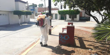 Se han sanitizado 3 mil 558 espacios públicos