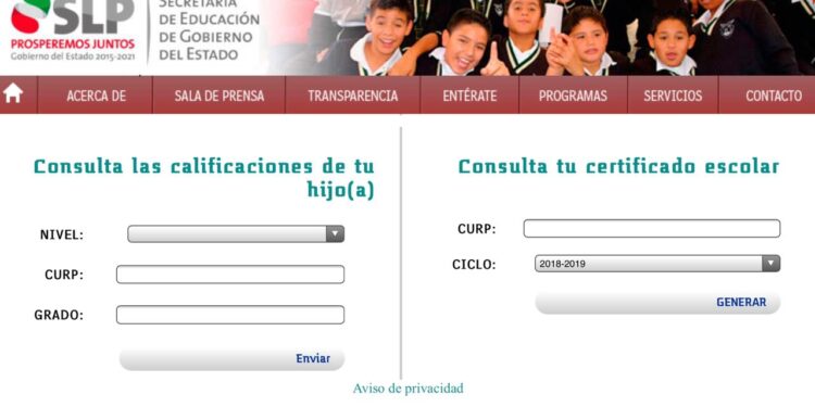 Calificaciones y certificados del ciclo escolar 2019-2020 pueden obtenerse vía app para celular e internet