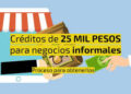 SE reconoce que créditos de 25 mil pesos son para micronegocios