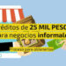 SE reconoce que créditos de 25 mil pesos son para micronegocios
