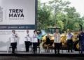 AMLO da banderazo de inicio al Tren Maya