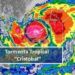 Tormenta tropical Cristobal toca tierra en Campeche