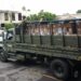 Personal militar realizó el traslado de medicamentos a Valles y SLP