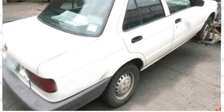 Detenido por conducir auto robado en SLP