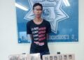 Arrestado con droga en Los Agaves