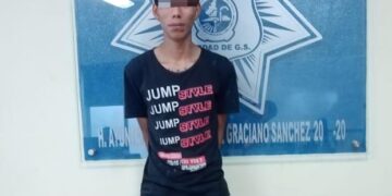 Arrestado con droga en Los Agaves