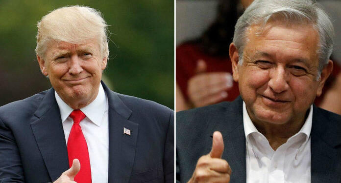 Trump asegura que se reunirá con AMLO en la Casa Blanca