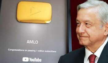 AMLO llega los 2 millones de suscriptores en Youtube