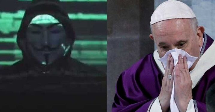 Anonymous hackea sistema del Vaticano y filtra datos