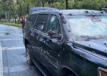 414 impactos de bala en ataque a García Harfuch