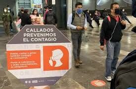 Metro de CDMX pide a usuarios no hablar para evitar propagación de C-19