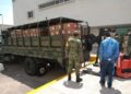 Personal militar traslada medicamento al Hospital del Niño y La Mujer