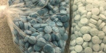Hombre es detenido en Tijuana con 13 mil pastillas de fentanilo