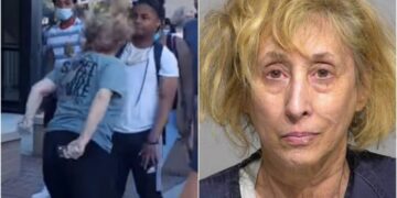 Abogada que escupió a adolescente negro es acusada de delito de odio