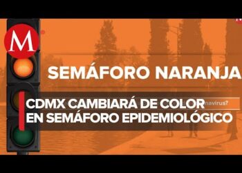 CDMX pasa a semáforo naranja por Covid-19