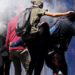 Encapuchados protestan contra agresión de policías capitalinos en CDMX