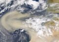 Inmensa nube de polvo del llegará a México la próxima semana