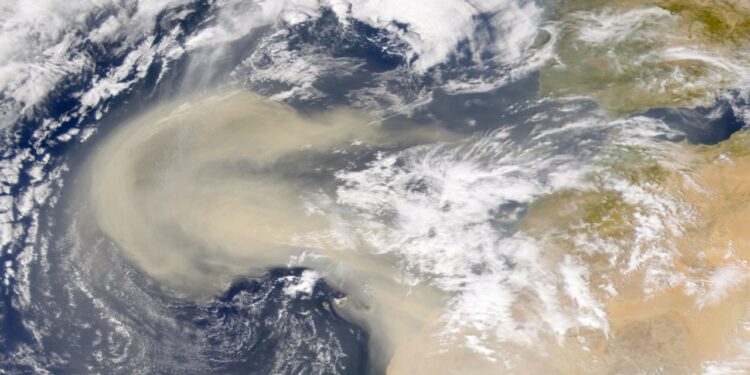 Inmensa nube de polvo del llegará a México la próxima semana