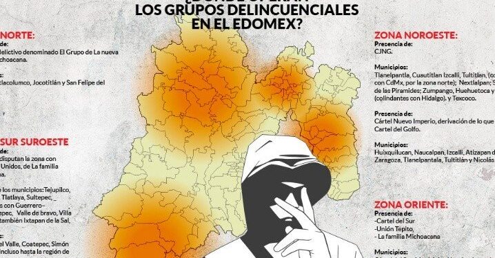 SEDENA identifica al CJNG entre los 6 cárteles que operan en Edomex