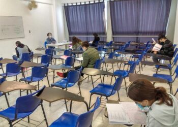 Con todos los protocolos de sanidad, la Escuela Preparatoria de Matehuala  UASLP, realizó examen de admisión