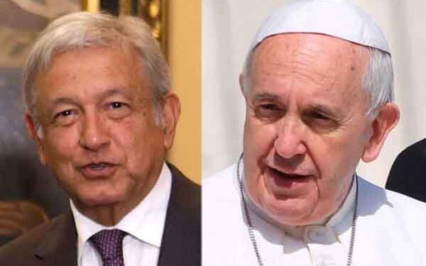 AMLO agradece al papa por donación de ventiladores