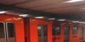 #Video Usuarios reportan llamas en vagón del Metro Zaragoza