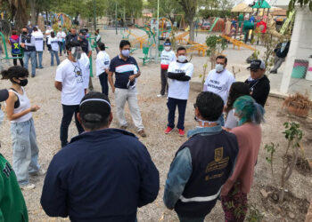 Se redoblarán acciones “Brigada de Sana Distancia” en Las Vías