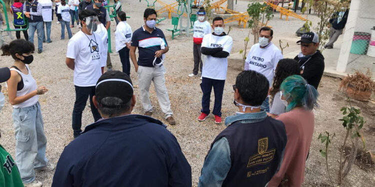 Se redoblarán acciones “Brigada de Sana Distancia” en Las Vías