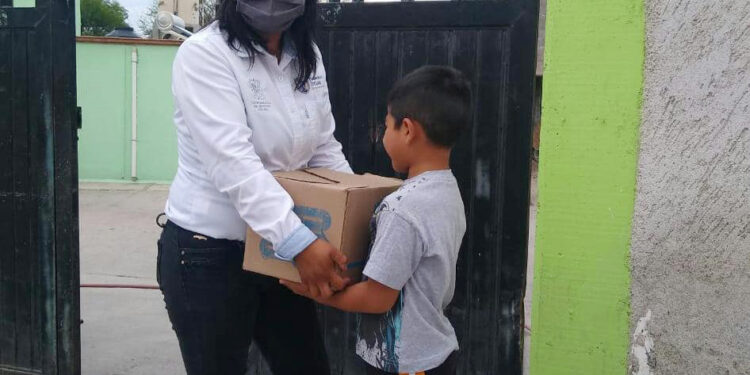 Se agiliza entrega de desayunos escolares