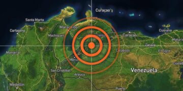 Se registra sismo de 5.2 al norte de Venezuela