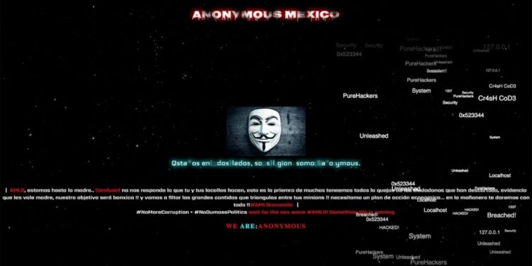 Supuesto hackeo de Anonymous a Condusef amenaza a AMLO