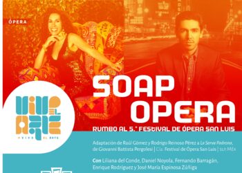 Soap Ópera en la cartelera de Vivo el arte