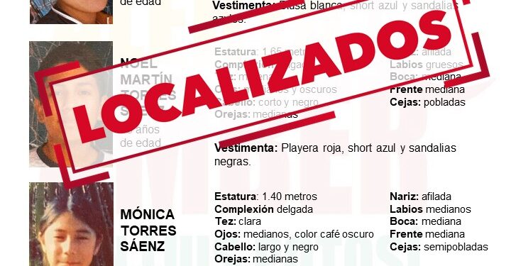 Se localizan 3 hermanos en Rioverde