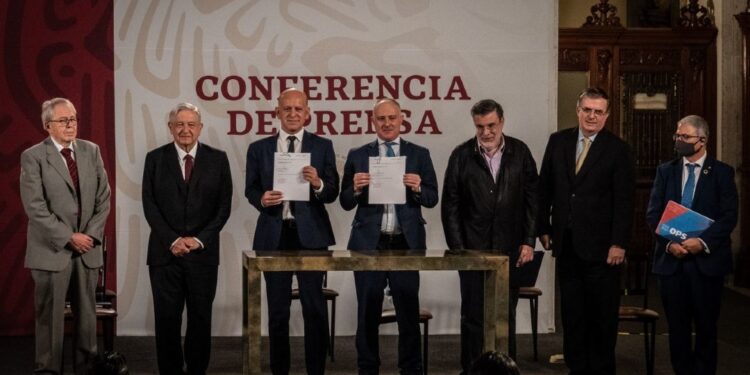 México y ONU firman acuerdo para compra de medicamentos en el extranjero